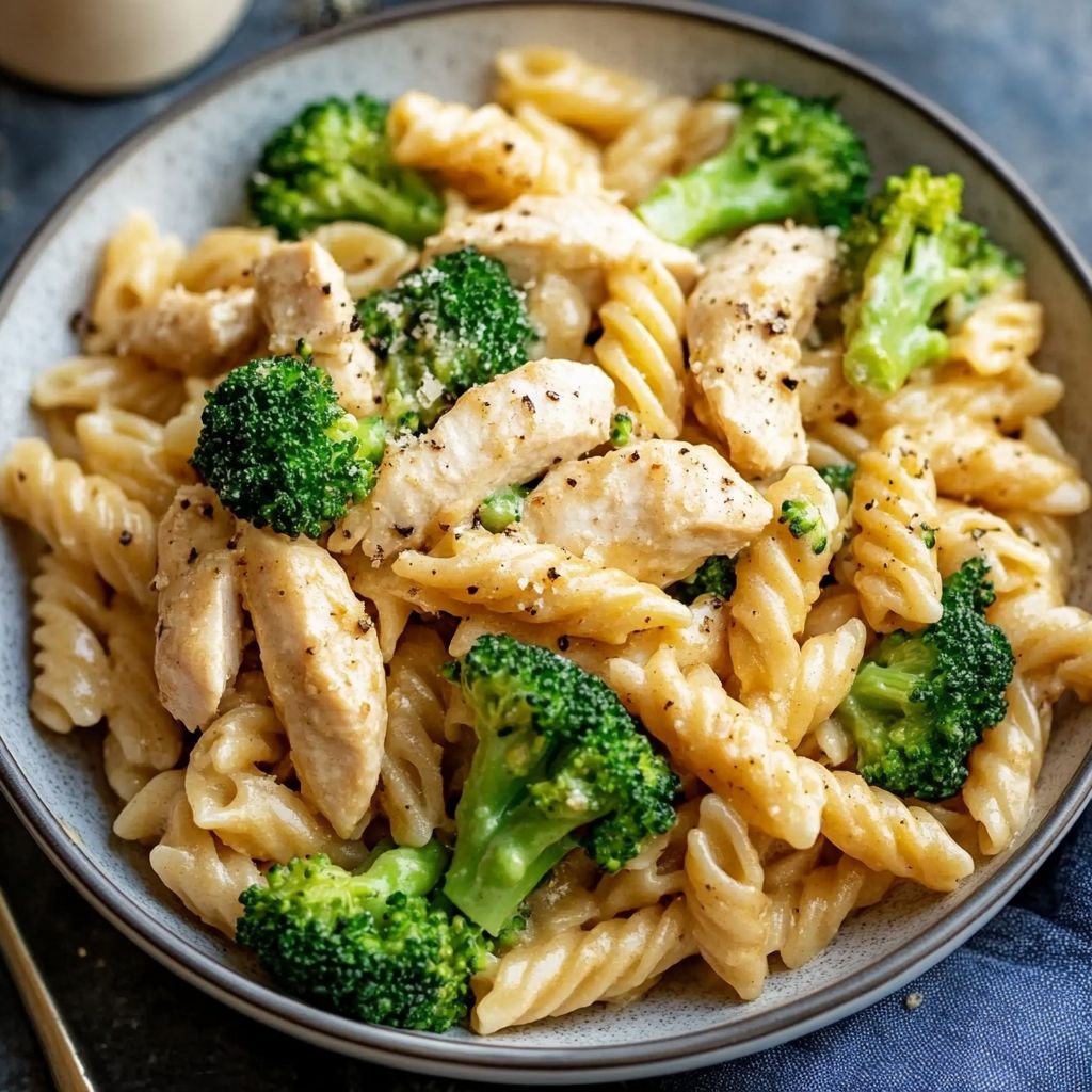 Hähnchen Brokkoli Pasta einfach