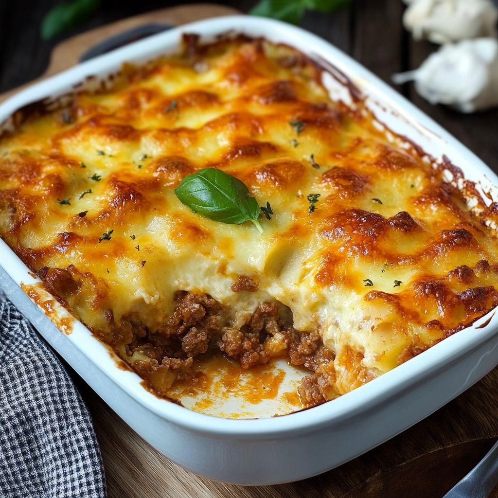 Kartoffel Hackfleisch Auflauf