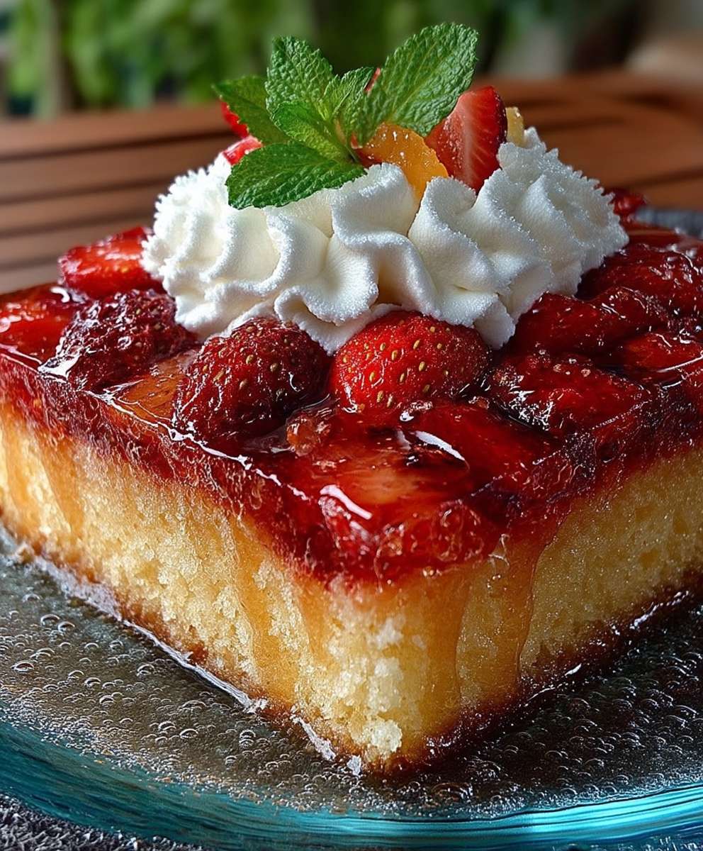 Erdbeer Fanta Kuchen backen