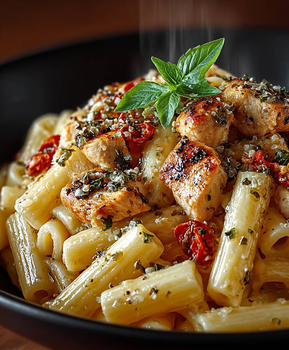 Honig Pfeffer Hähnchen Pasta
