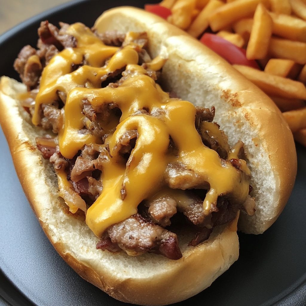 Hähnchen Cheesesteak