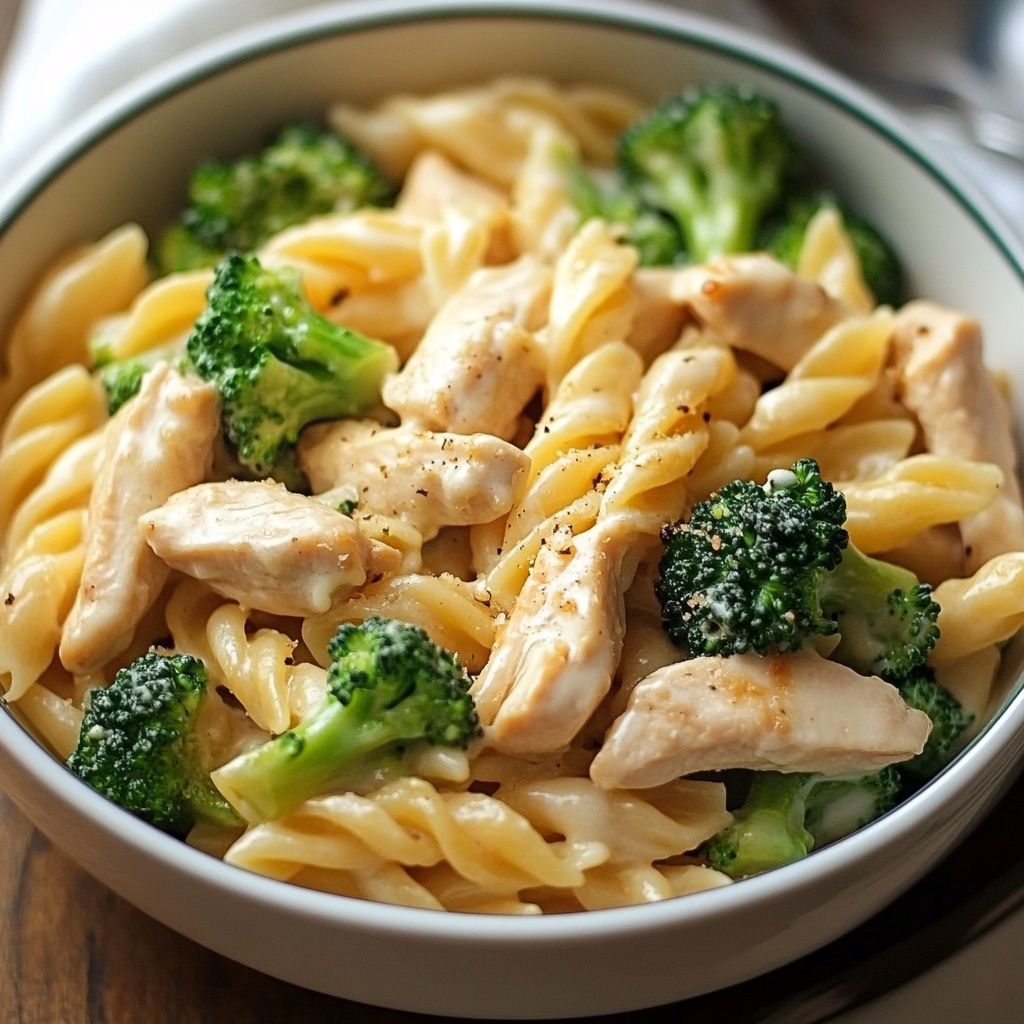 Hähnchen Brokkoli Pasta einfach