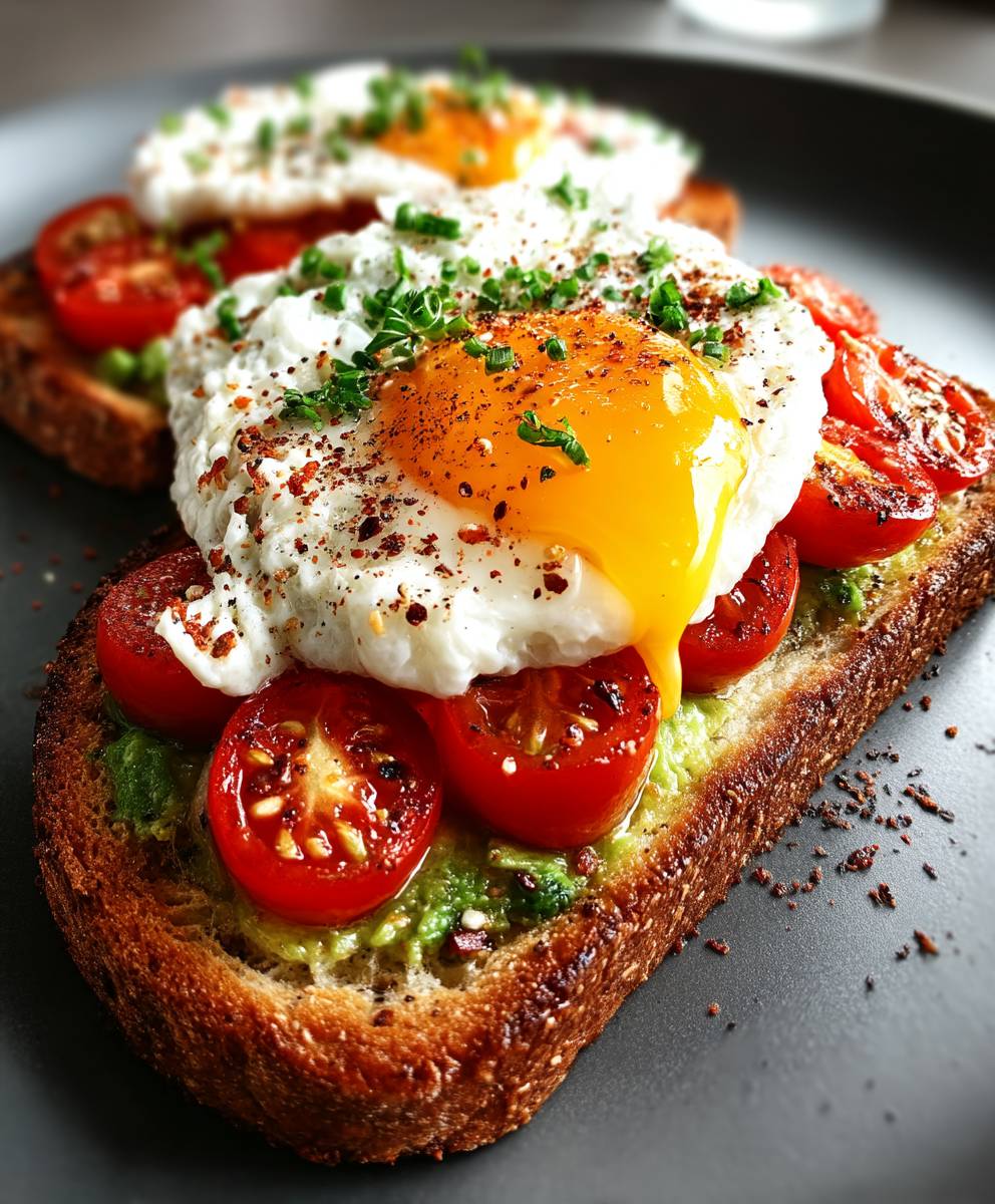 Avocado Toast mit Ei