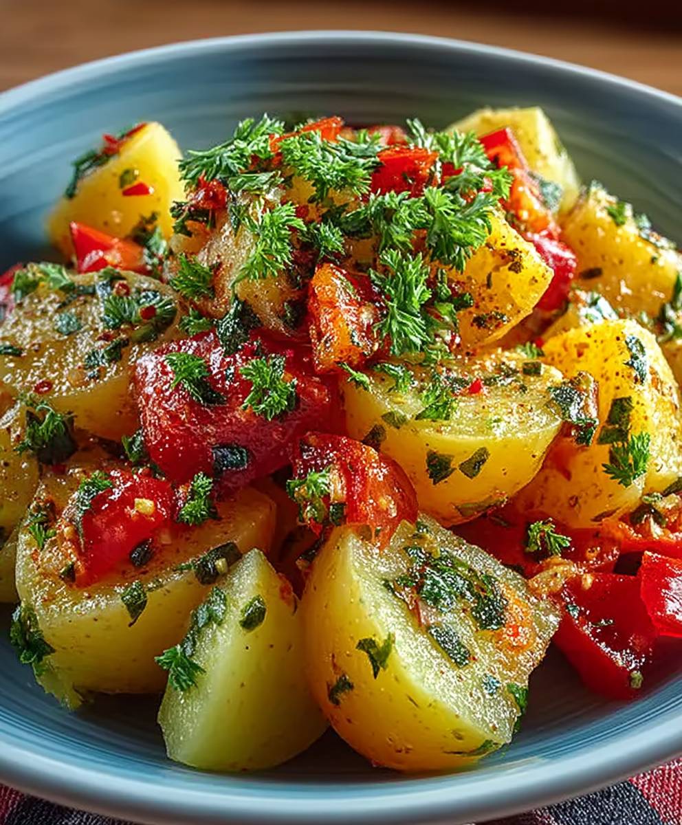 Türkischer Kartoffelsalat einfach