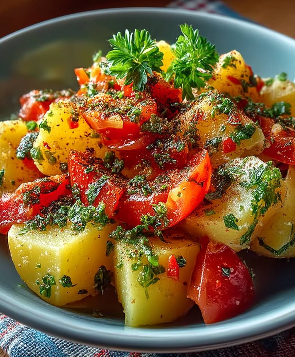 Türkischer Kartoffelsalat einfach