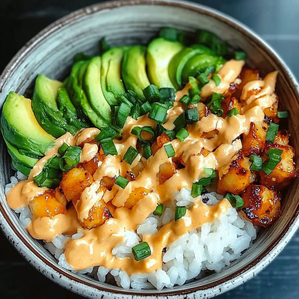 Garnelen Reis Bowls Mayo