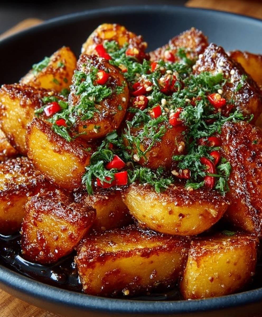 Honig Chili Kartoffeln