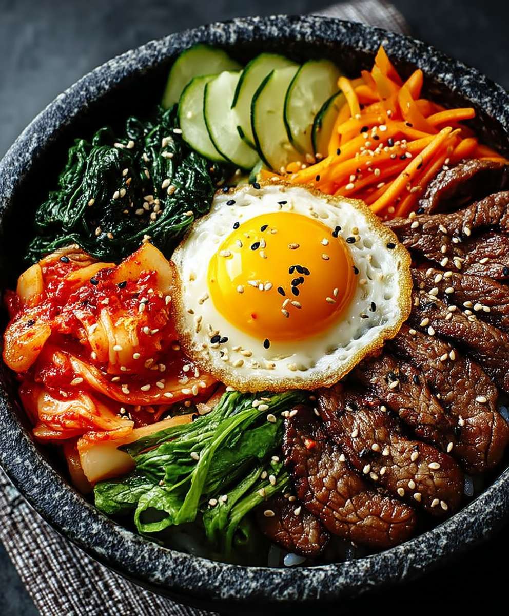 Bibimbap einfach schnell zubereiten