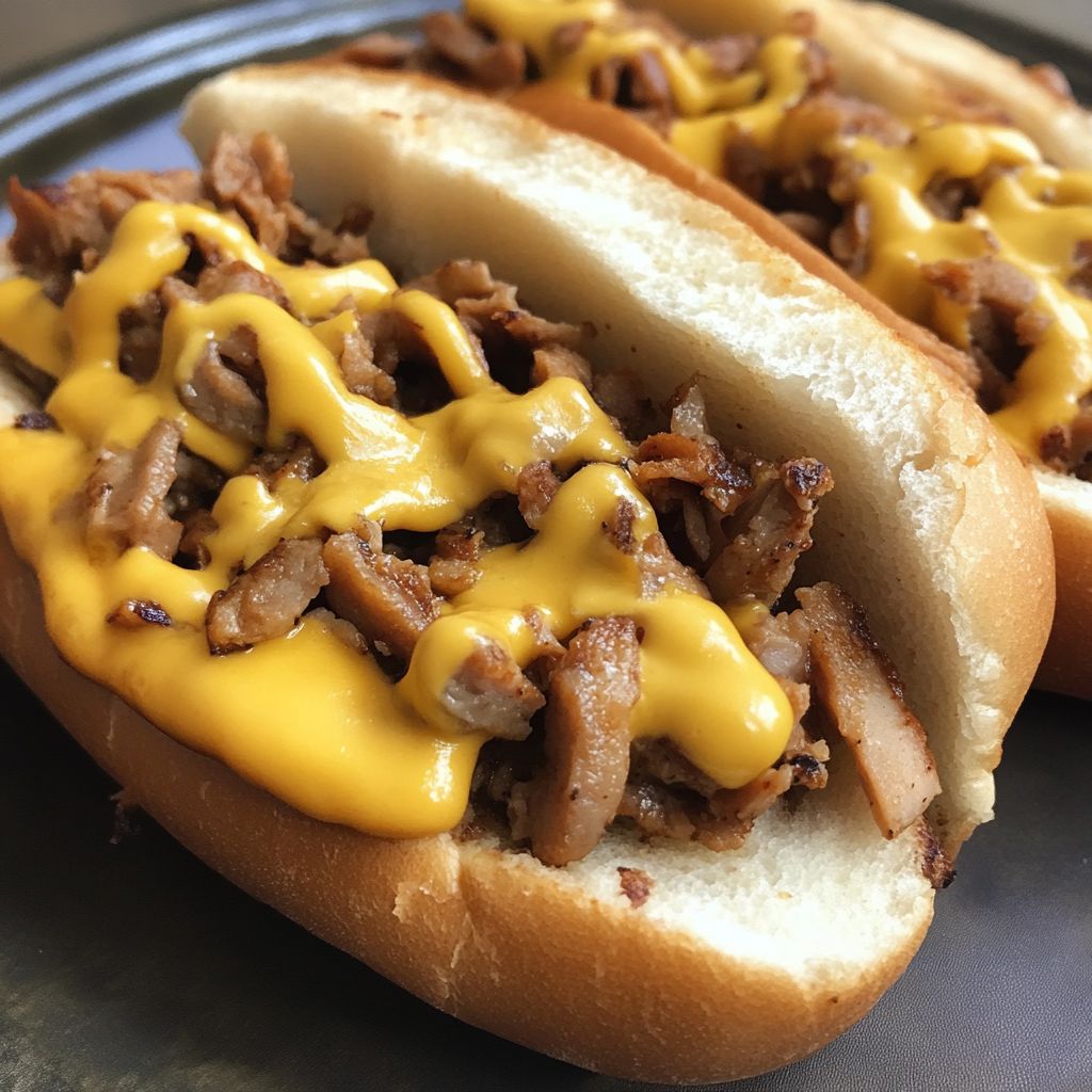 Hähnchen Cheesesteak