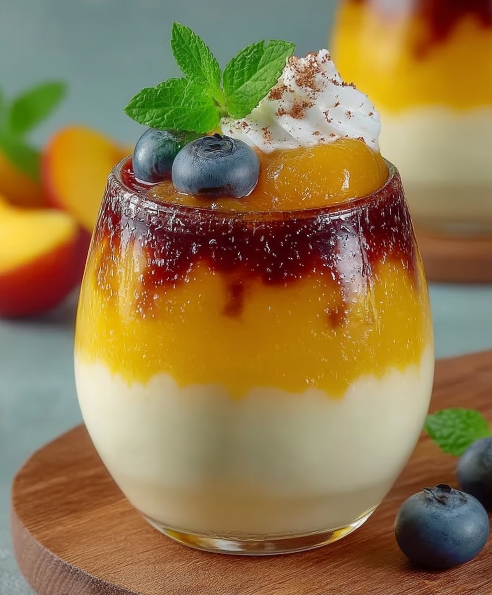 Solero Dessert im Glas