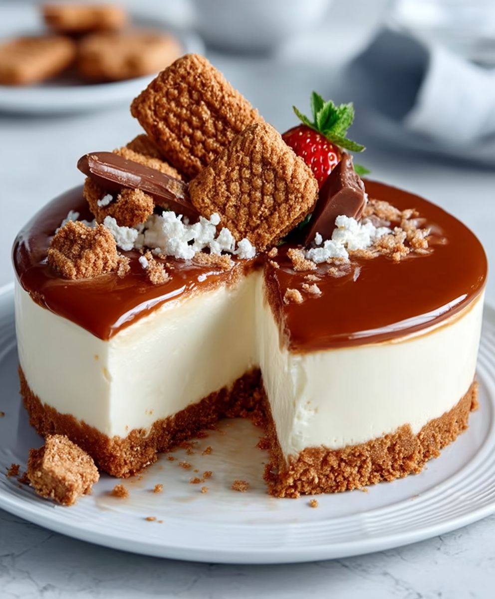 Lotus Cheesecake ohne Backen