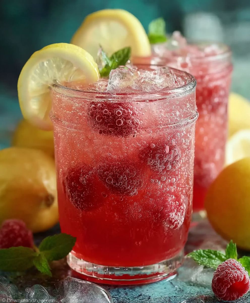 Himbeerlimonade selber machen