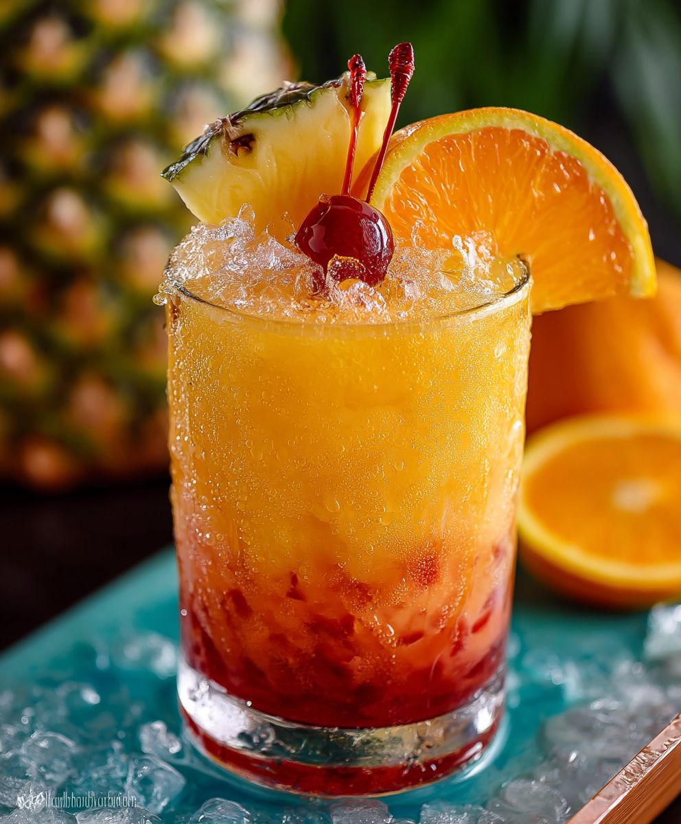 POG Saft Hurricane Cocktail