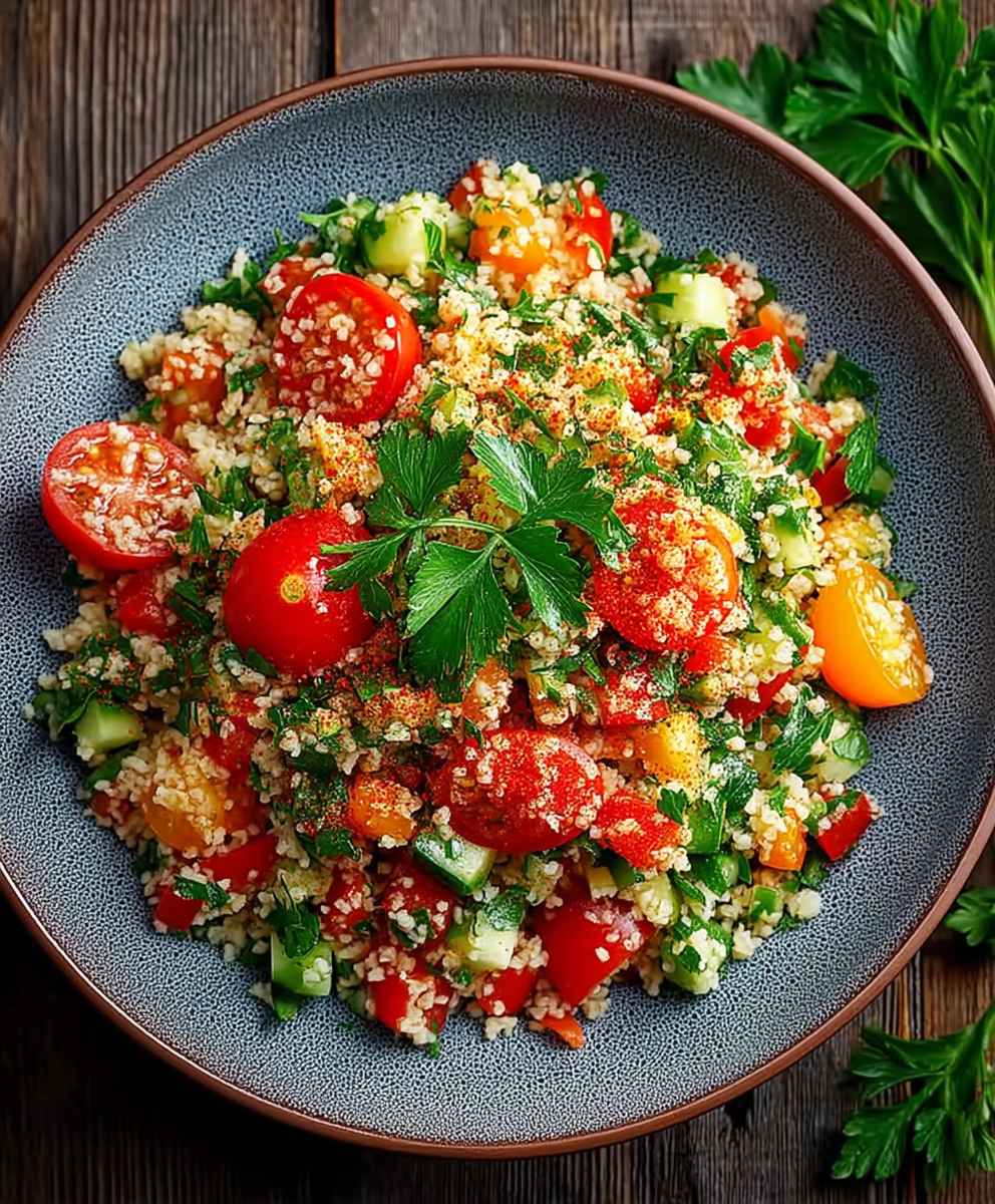 Bulgursalat mit frischen Kräutern