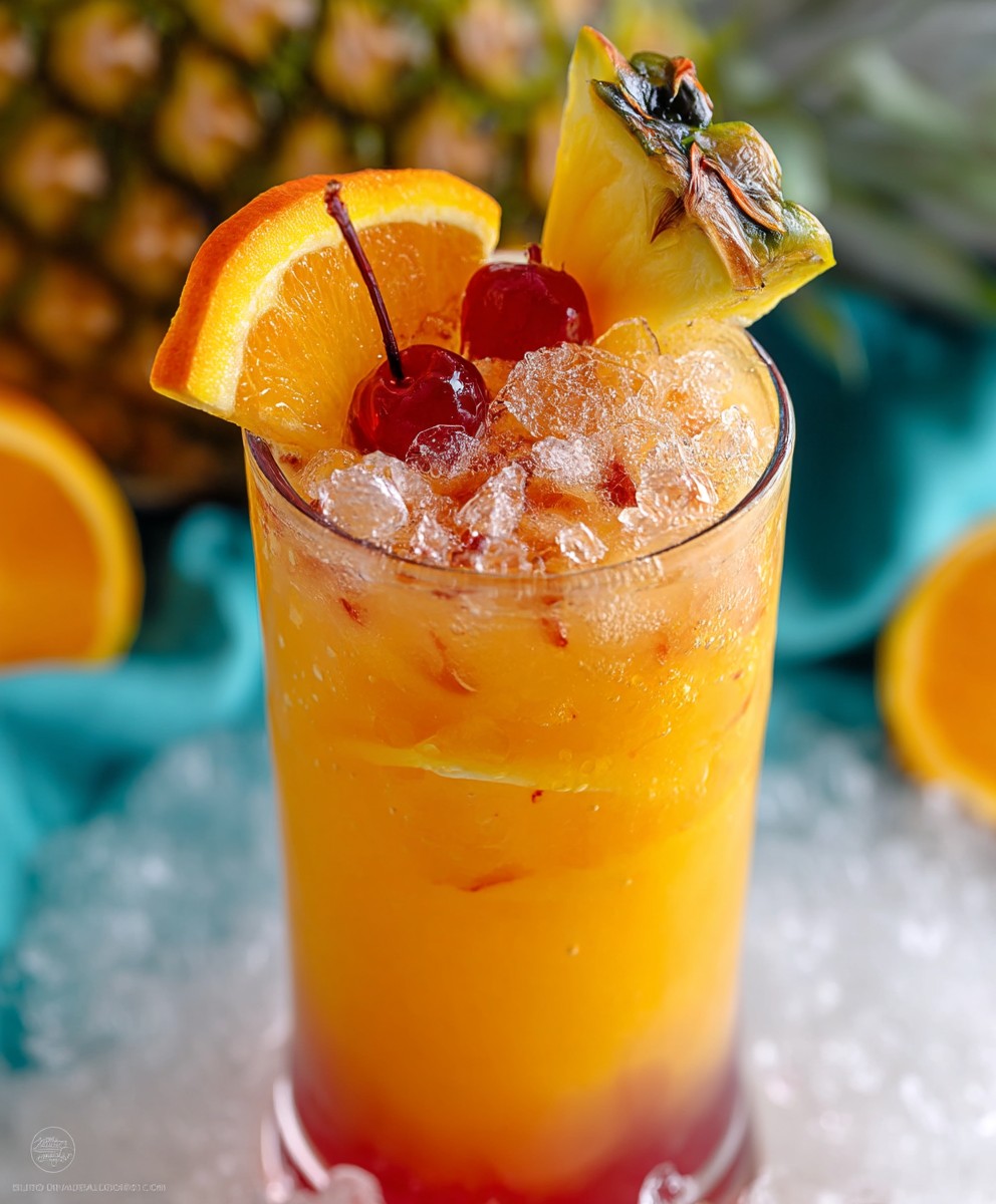 POG Saft Hurricane Cocktail