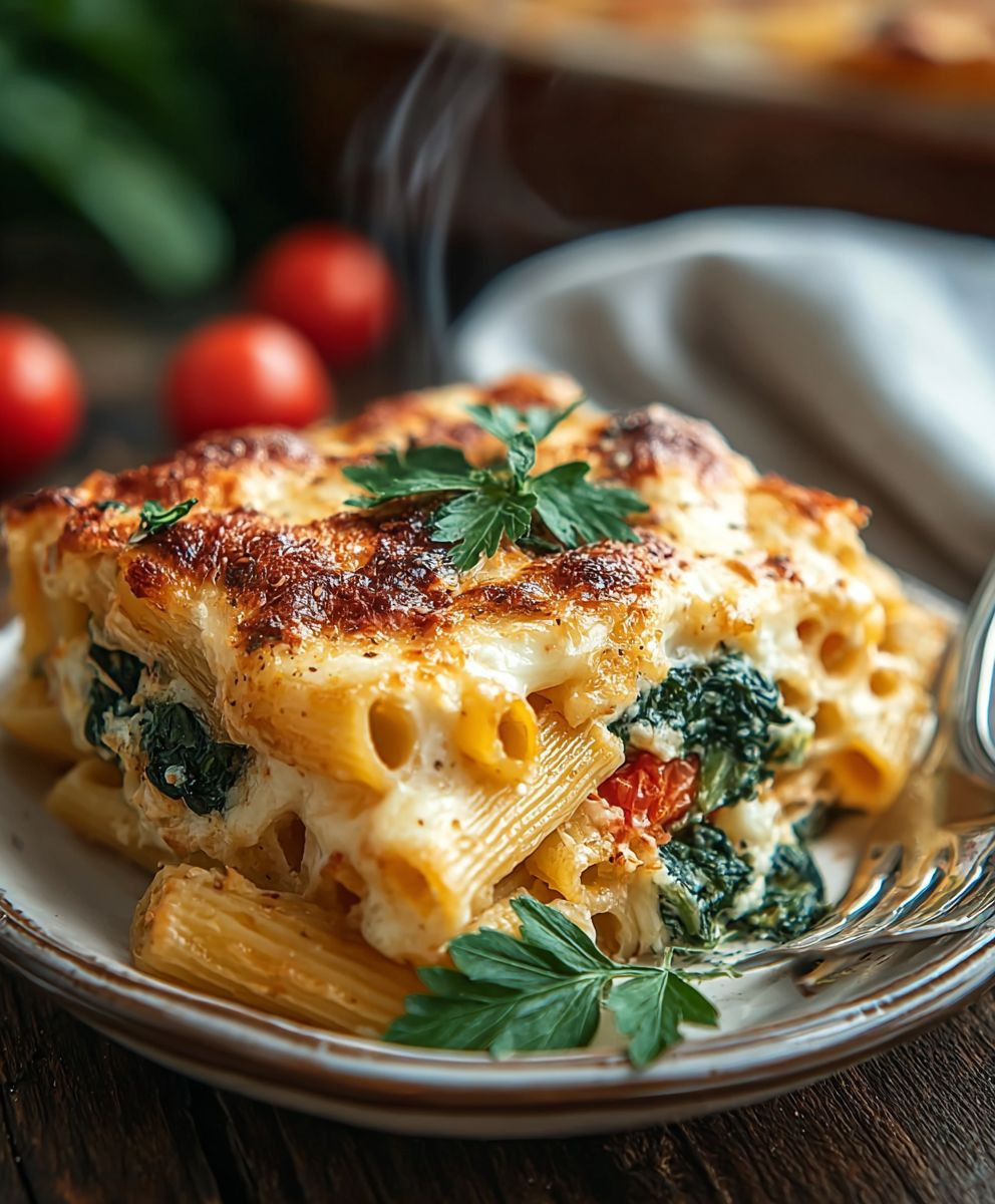 Vegetarischer Nudelauflauf einfach zubereiten