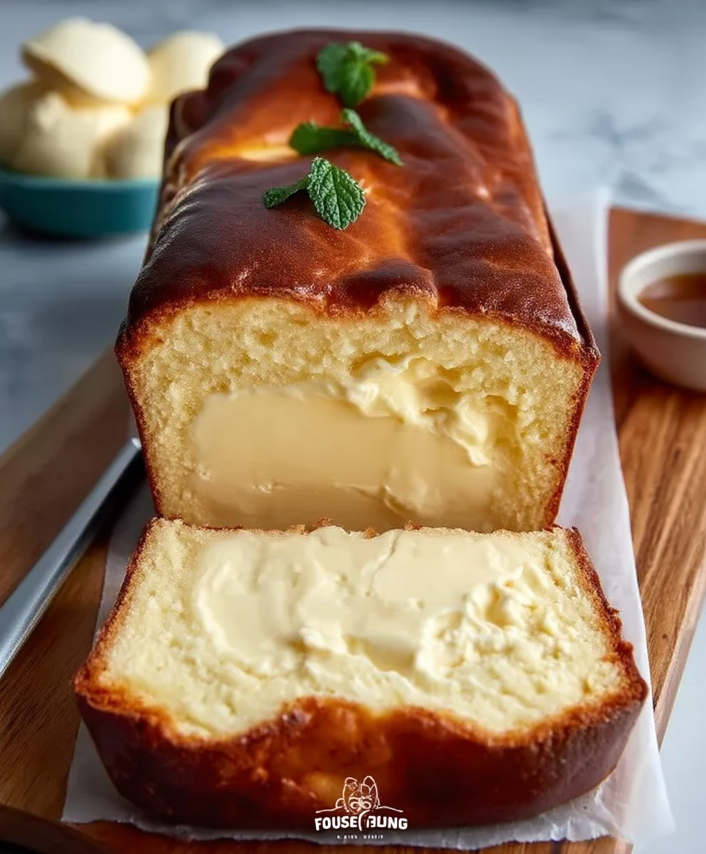 Baskischer Käsekuchen im Kasten