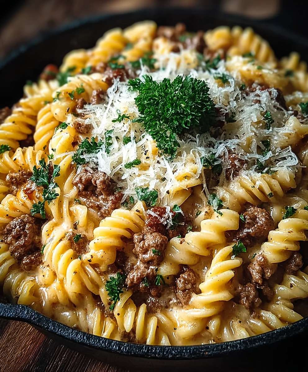One Pot Hackfleisch Pasta