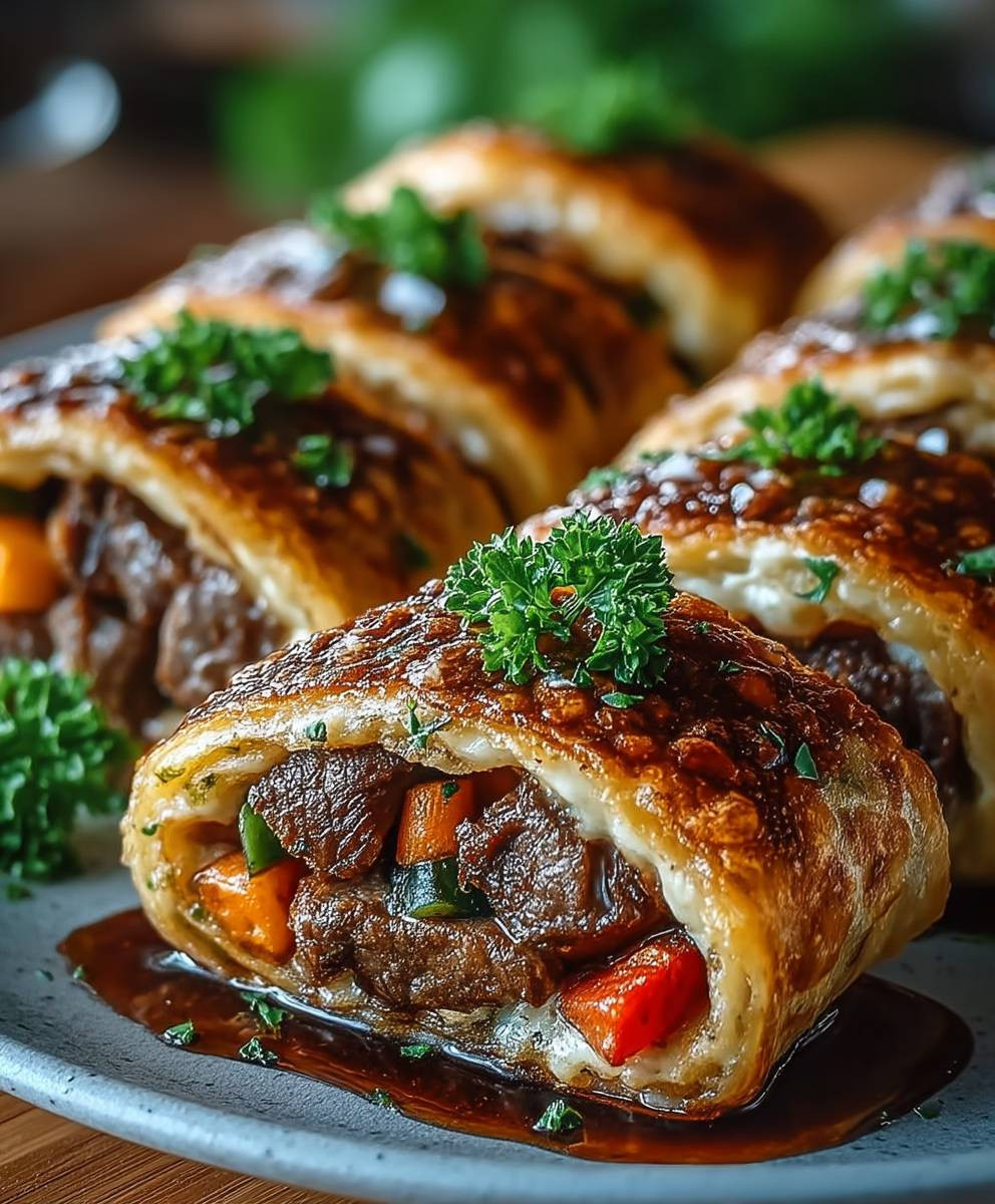 Keto Philly Cheesesteak Rollups