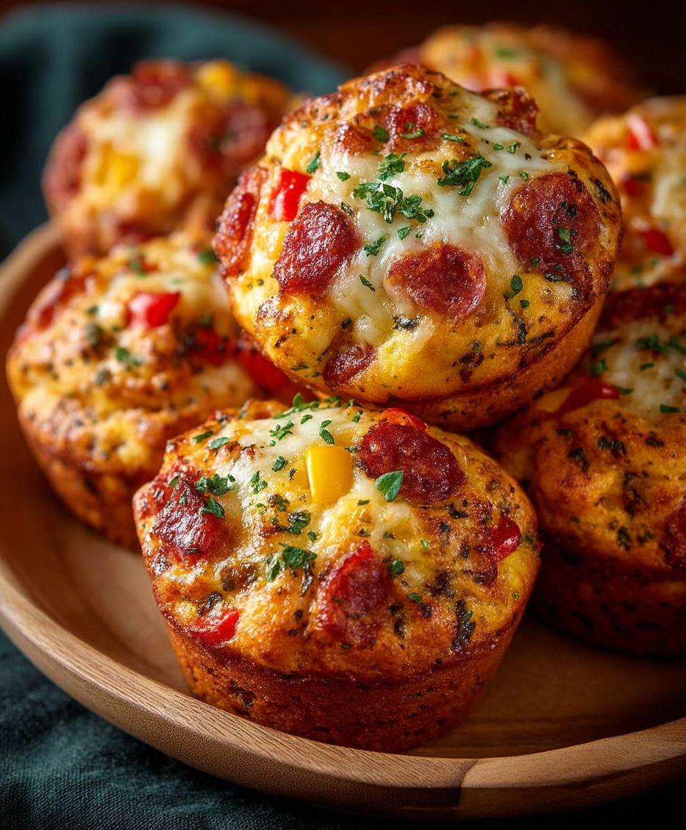 Pizza Muffins Einfach Selber Machen