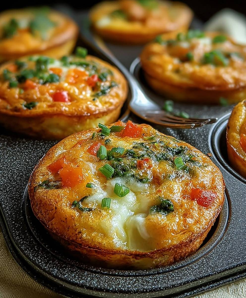 Muffin Form Frühstück Frittatas