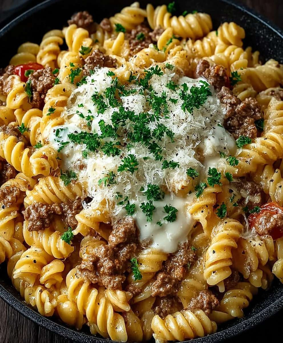 One Pot Hackfleisch Pasta