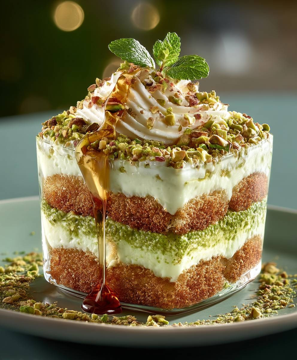 Pistazien Tiramisu einfach schnell