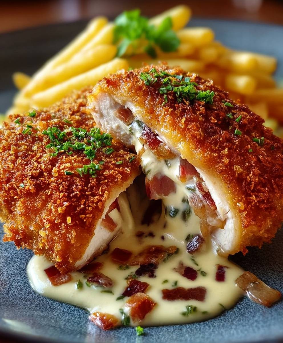 Hähnchen Cordon Bleu selber machen