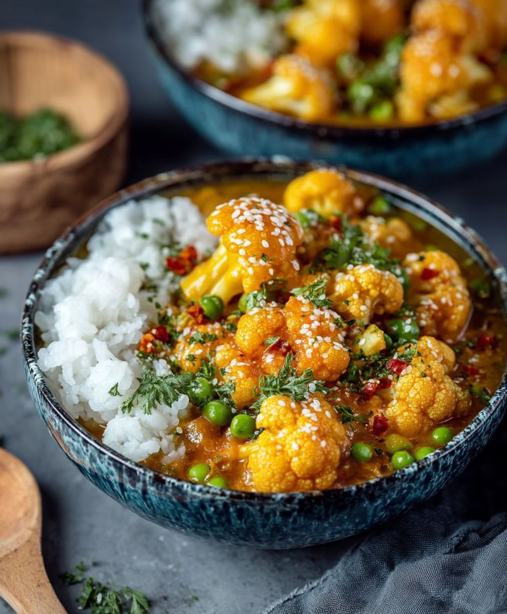 Blumenkohl Curry vegetarisch