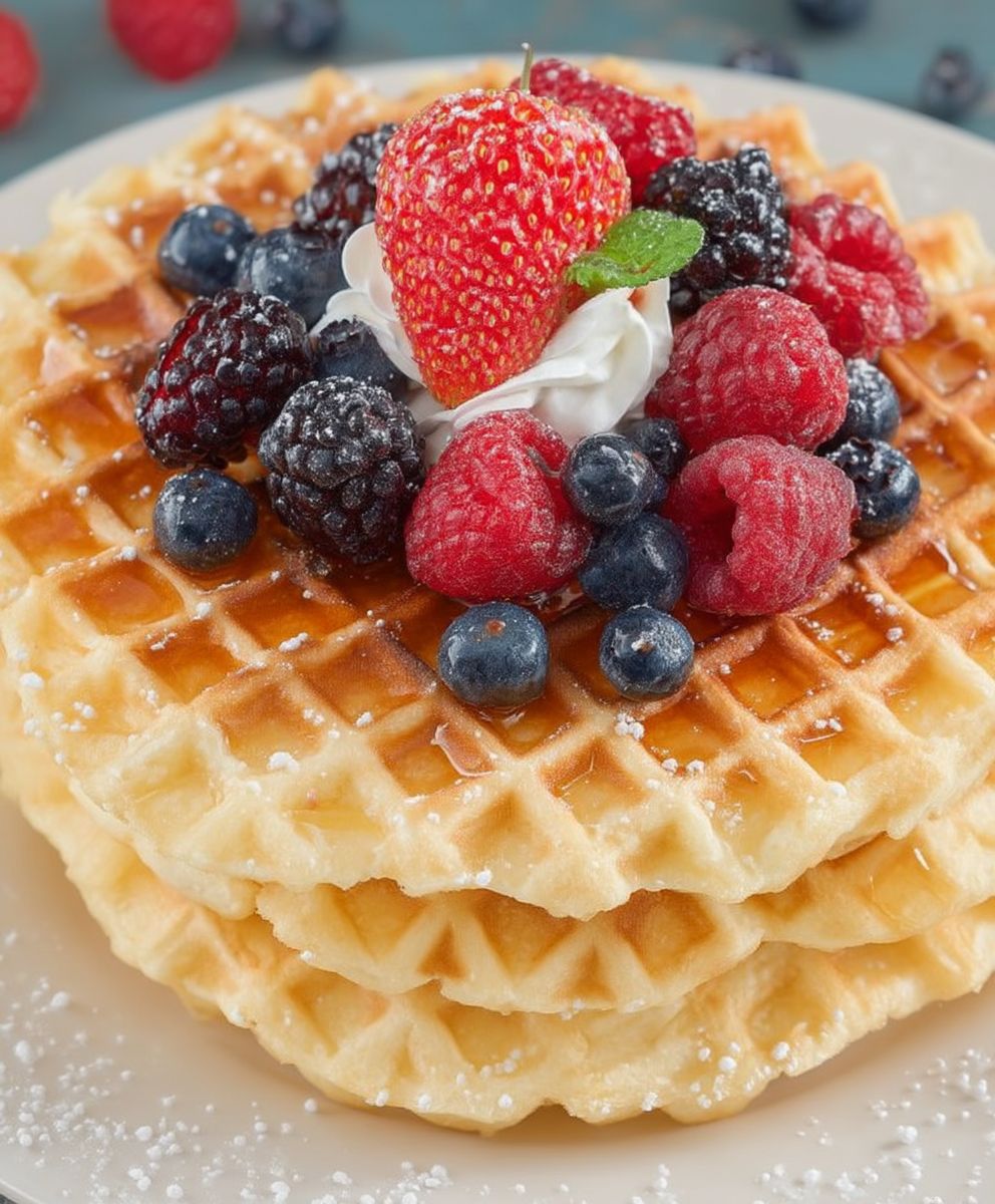 Waffelteig Grundrezept