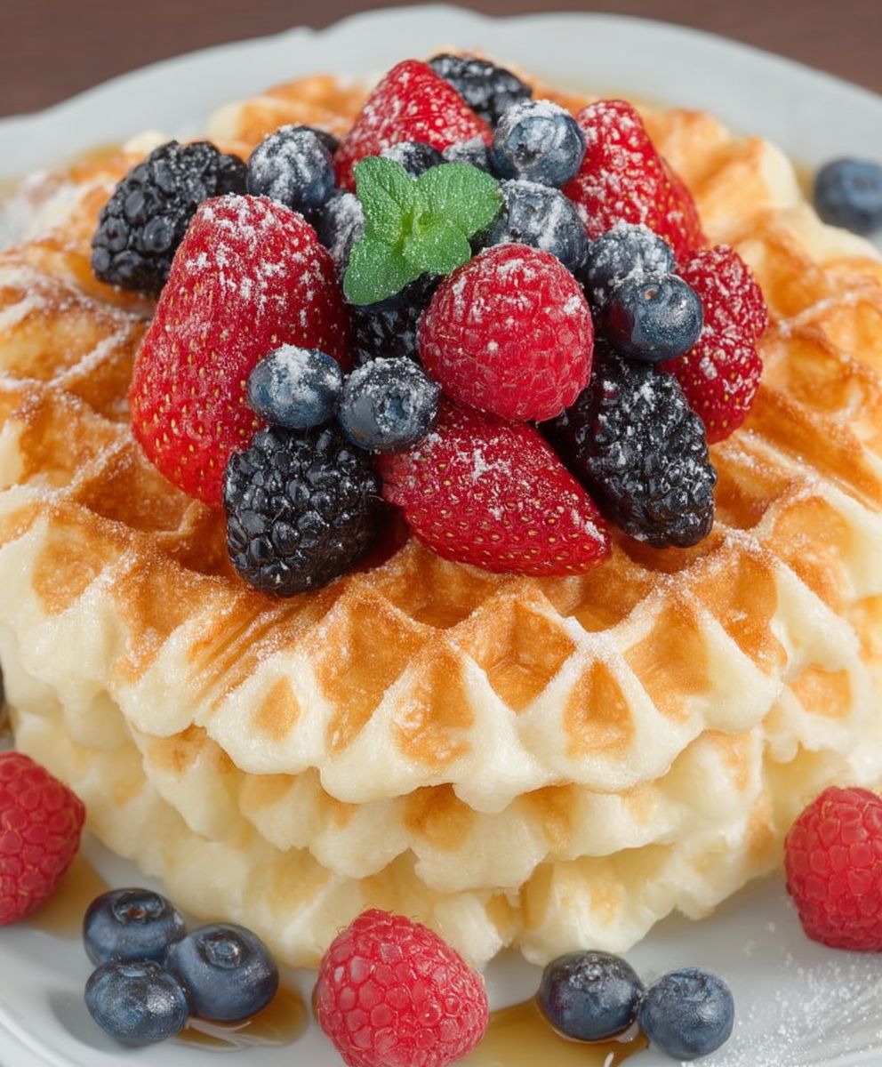 Waffelteig Grundrezept