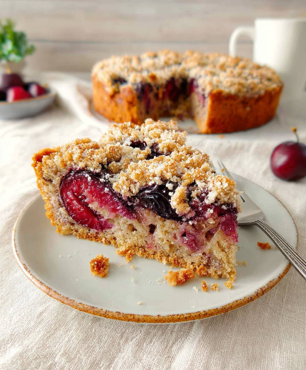 Zwetschgen Nuss Kuchen