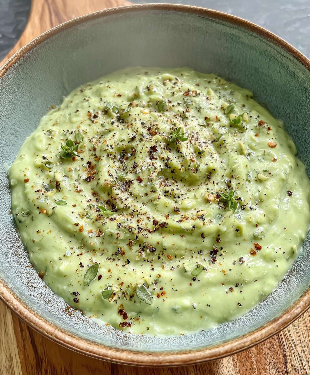Avocado Griechischer Joghurt Pasta