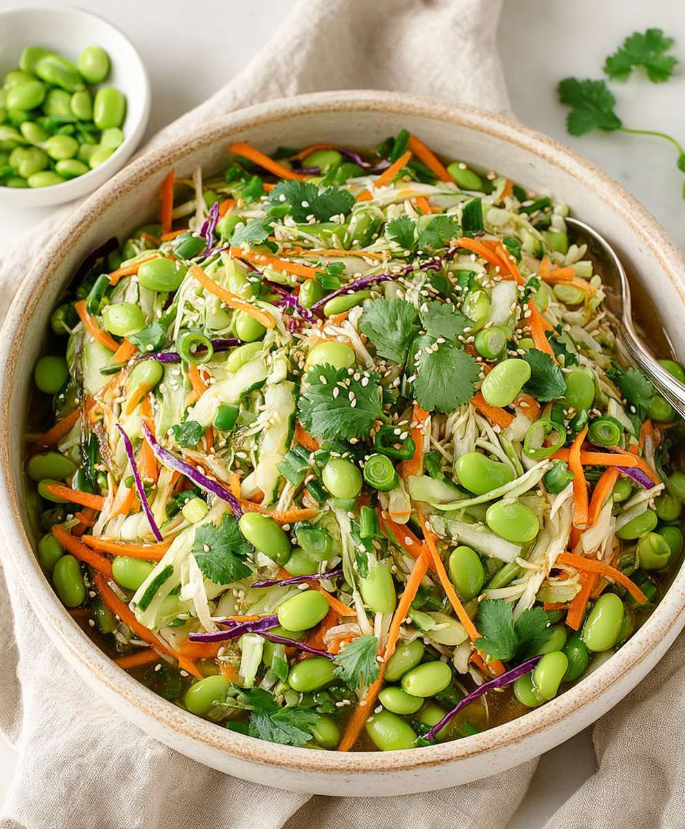 Edamame Salat Einfach Schnell Zubereiten