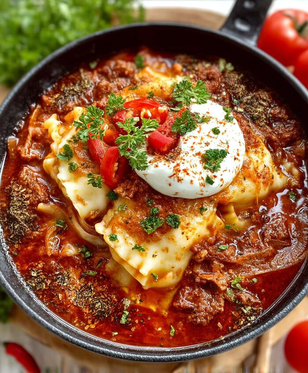 Lasagne Suppe einfaches Rezept