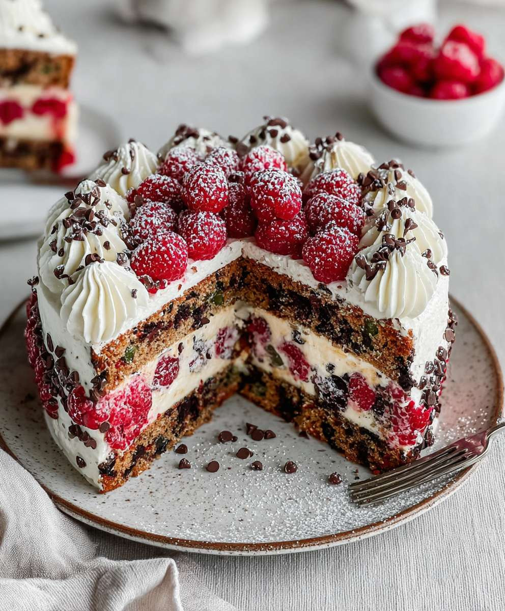 Ameisentorte Quark Himbeeren einfach backen