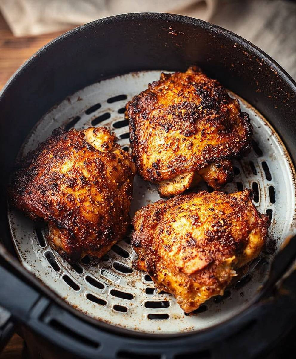Air Fryer Hähnchenschenkel