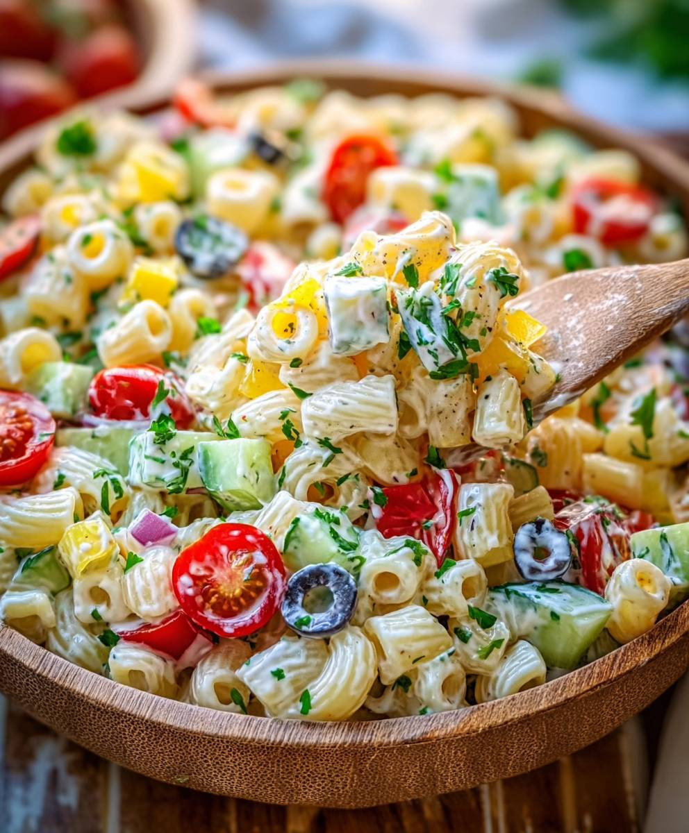 Ditalini Salat Einfach Schnell Zubereitet