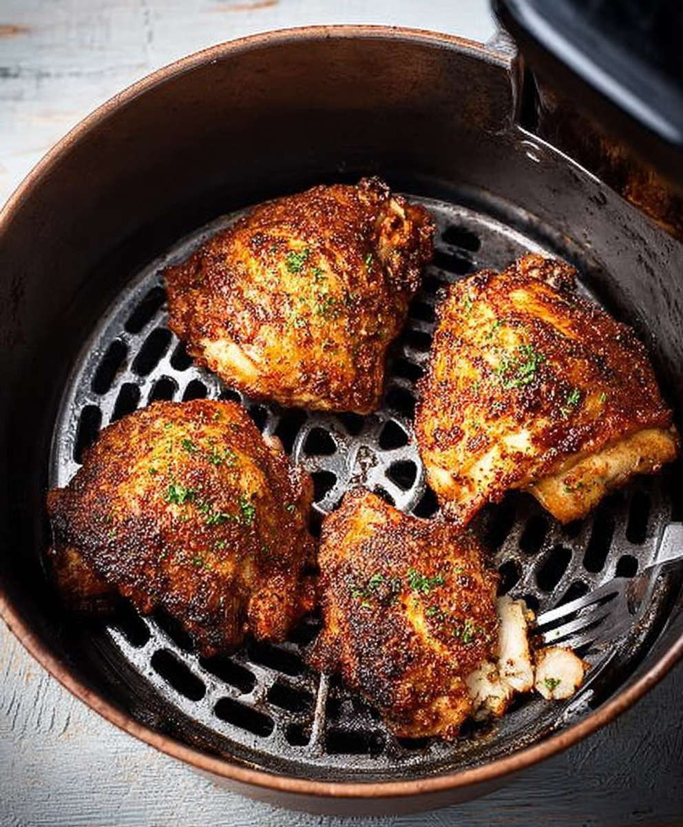 Air Fryer Hähnchenschenkel