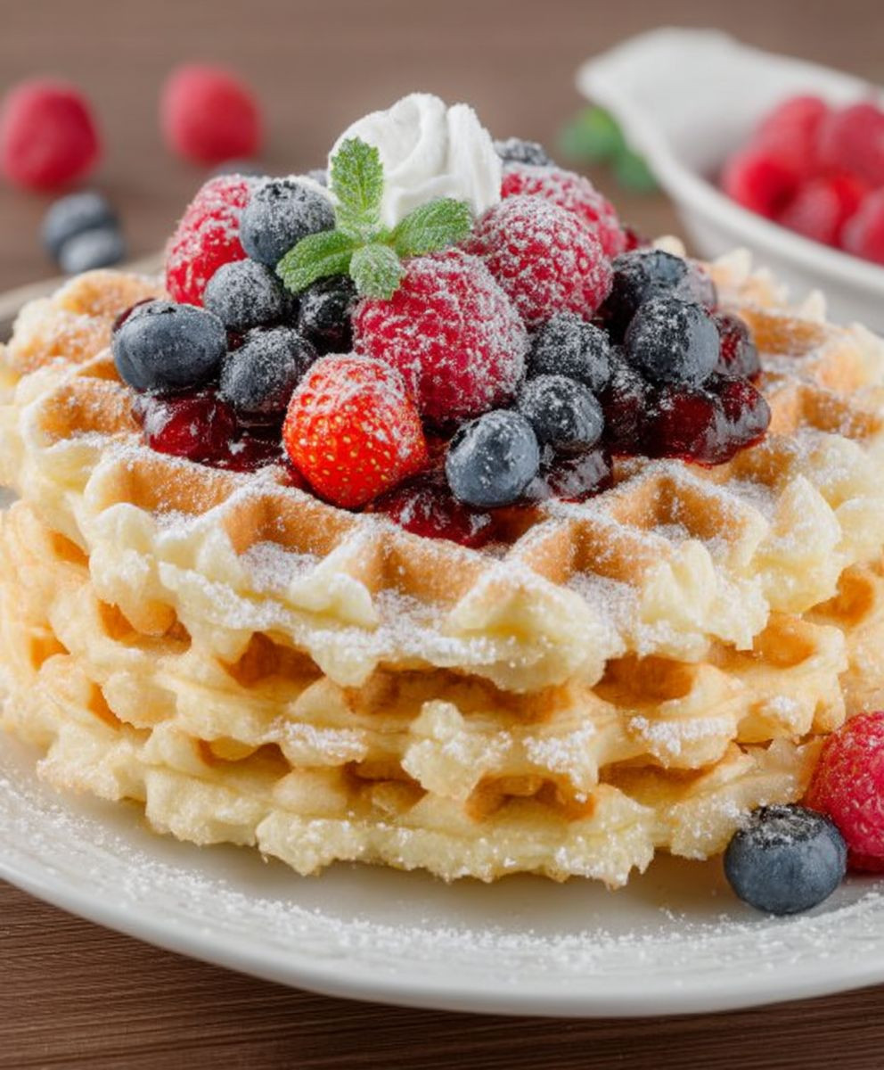 Waffelteig Grundrezept