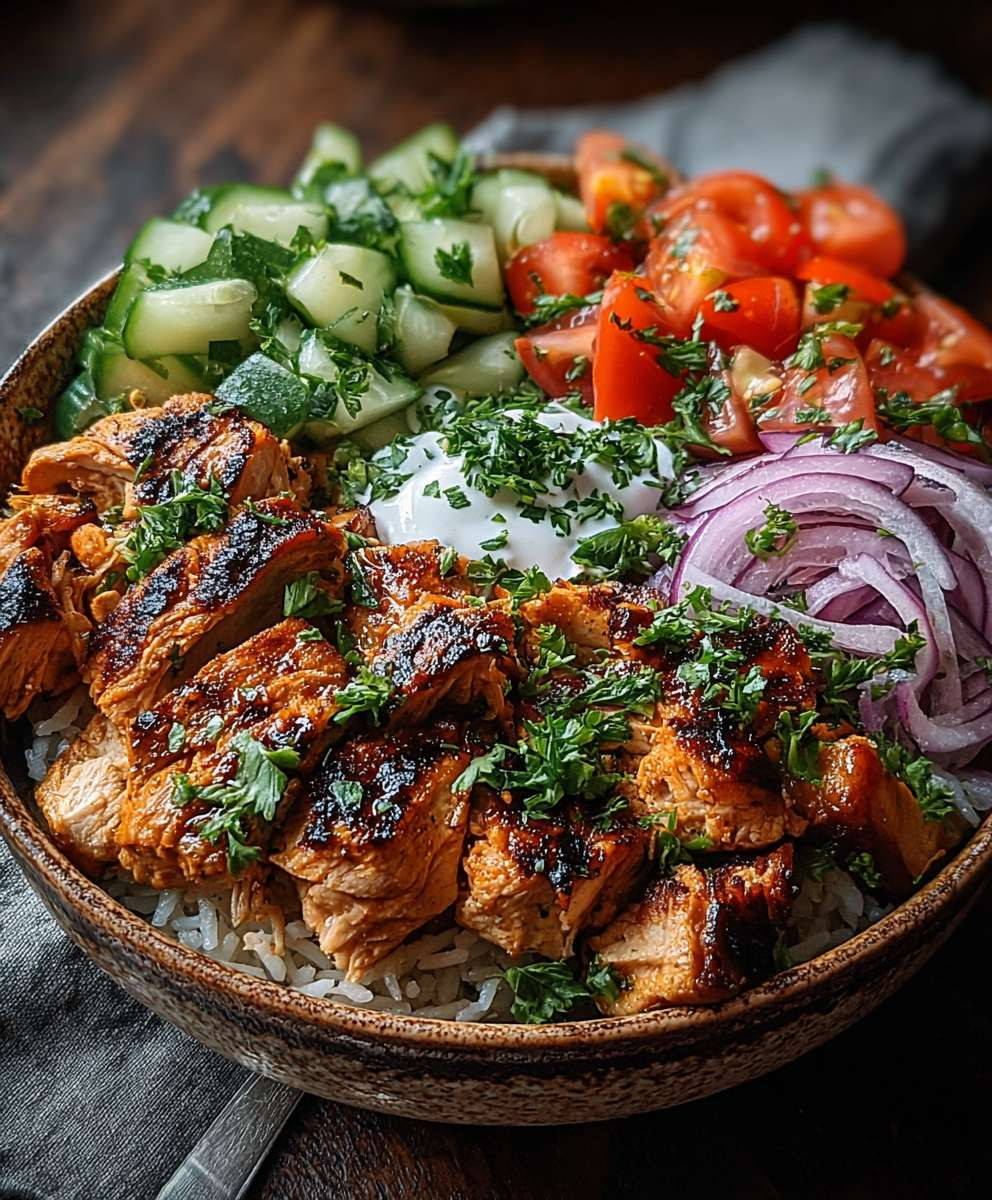 Döner Bowl mit Hähnchen