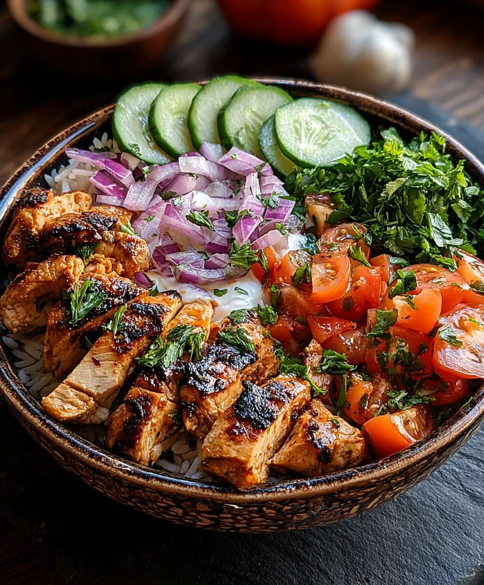 Döner Bowl mit Hähnchen