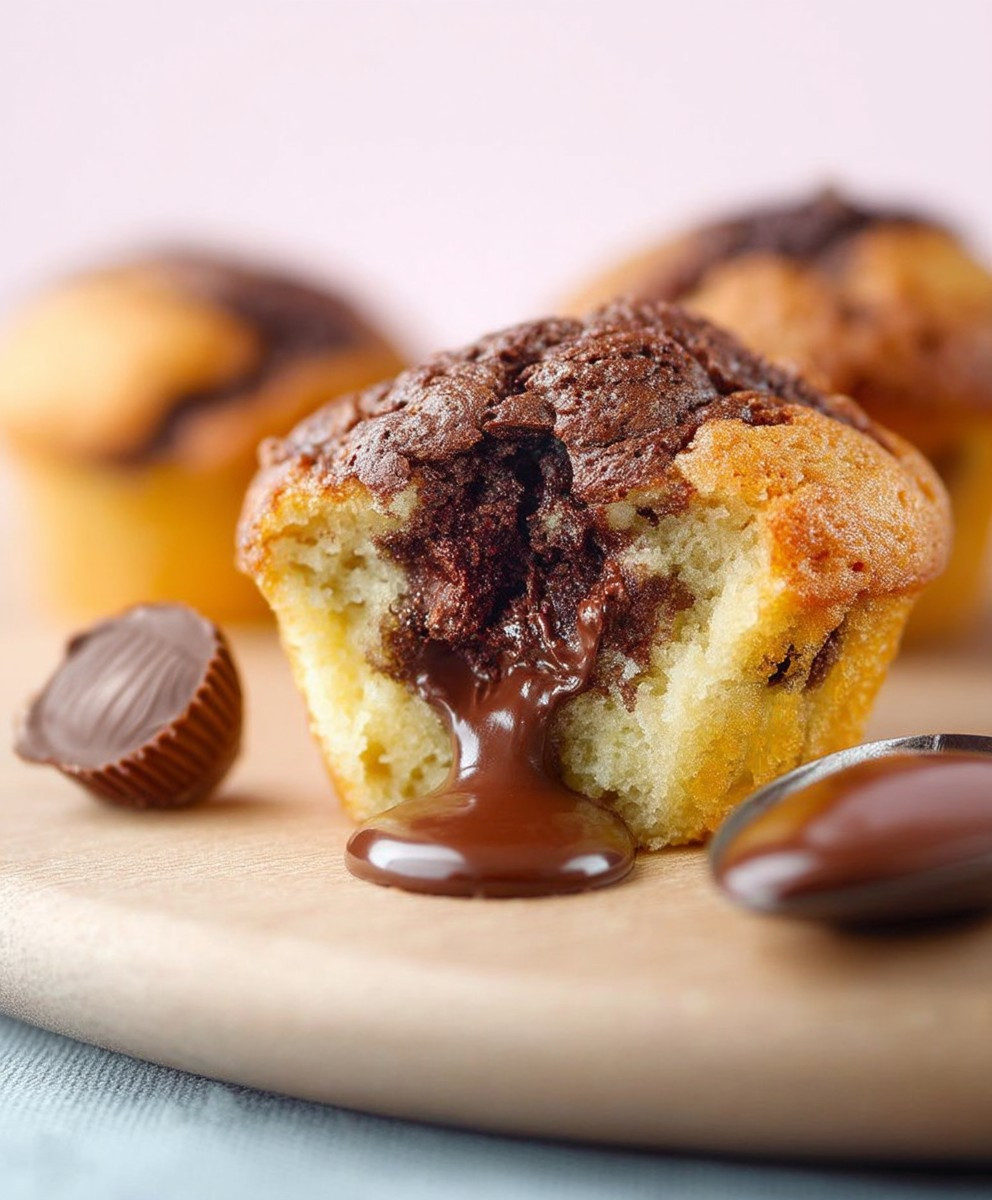 Nutella Muffins selber backen