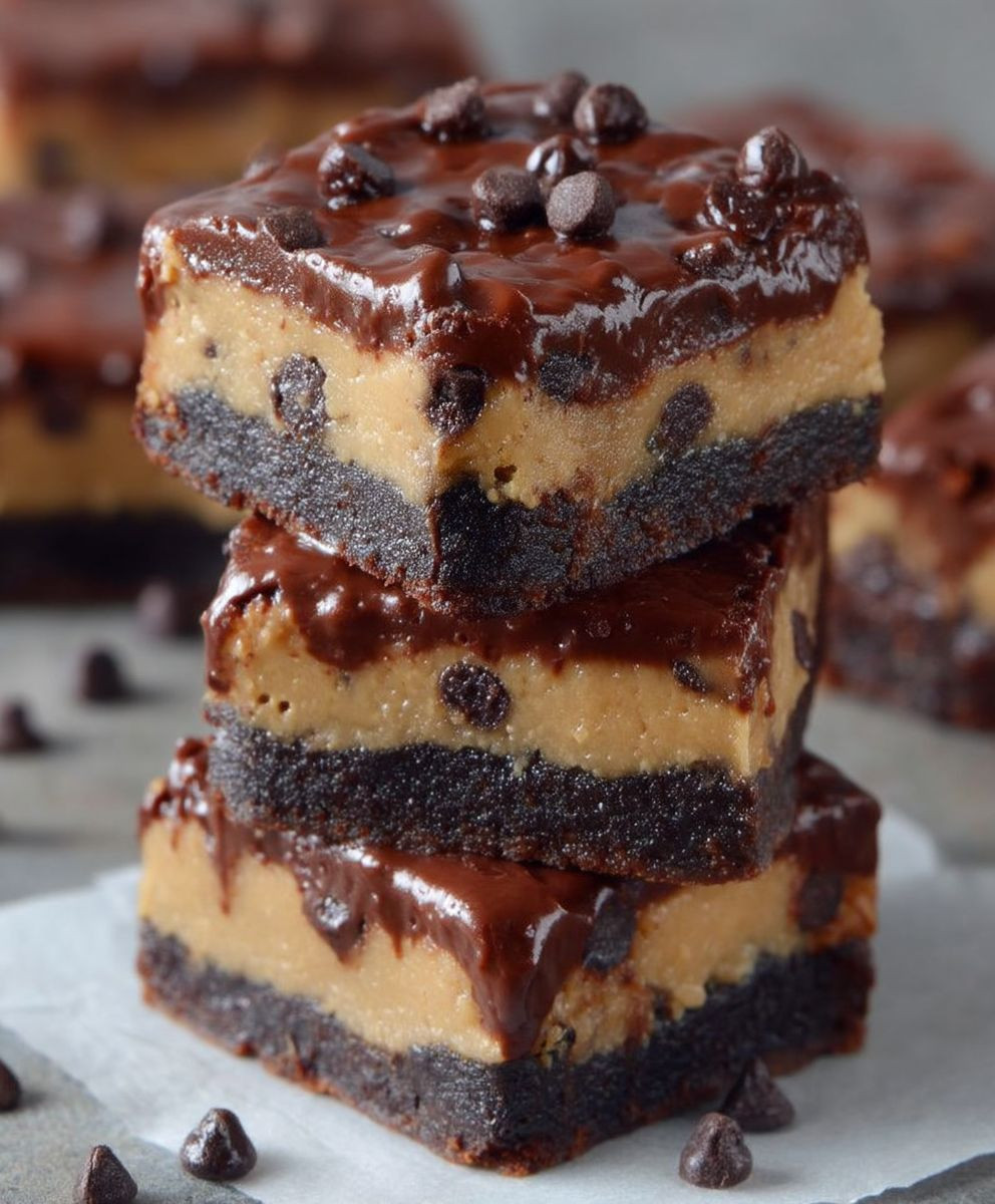 Cookie Dough Brownies