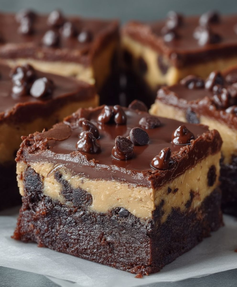 Cookie Dough Brownies