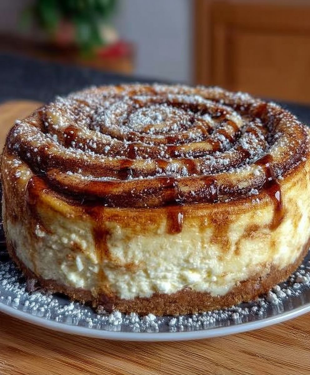 Zimtschnecken Käsekuchen backen