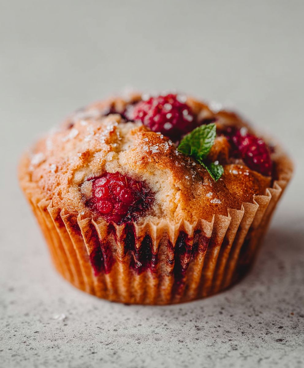 Himbeer Muffins backen