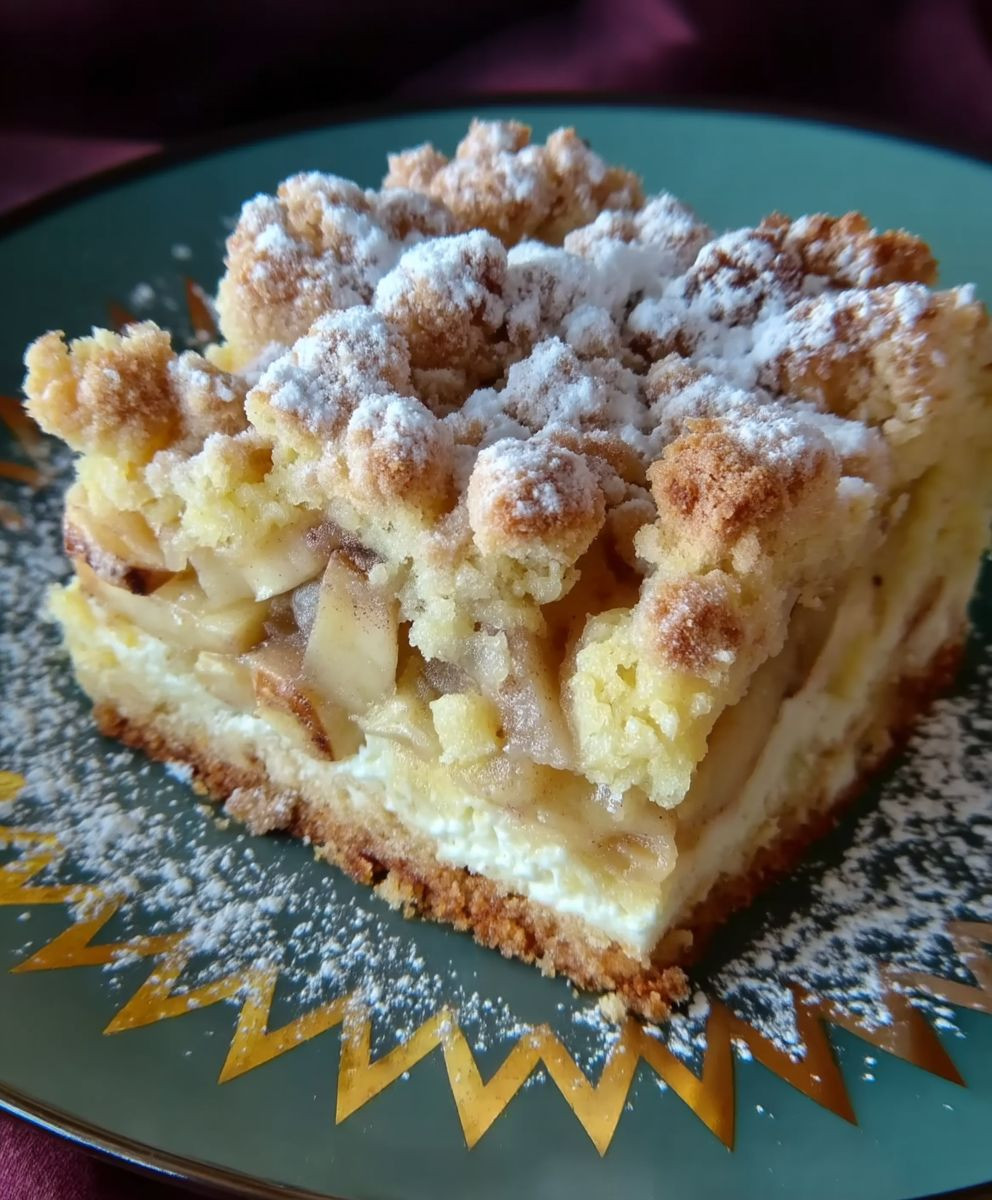 Apfelkuchen Blech Streusel Rührteig
