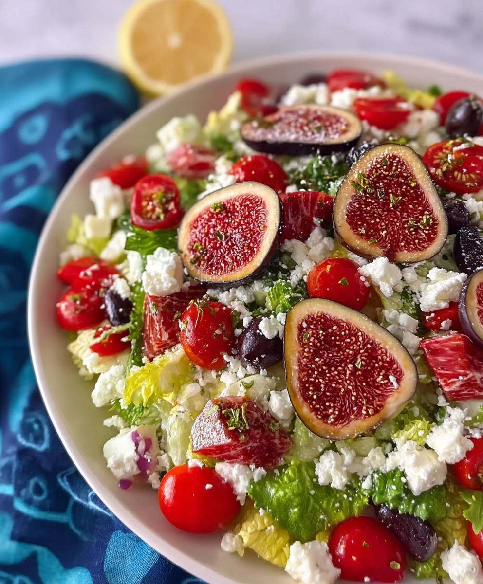 Sommersalat mit Feigen