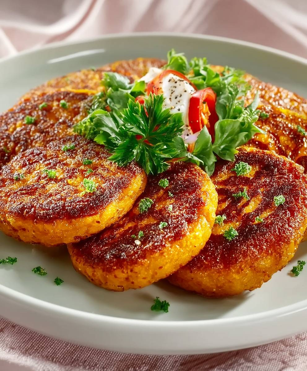 Kürbis Kartoffel Puffer